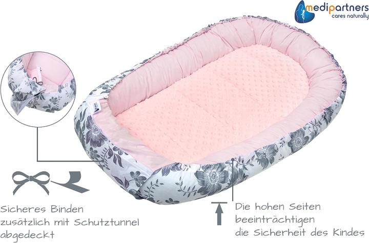 Produktbild Medi Partners 5-teiliges Babynest Set Berry
