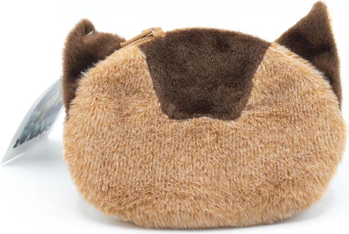 Actual product image - Porte-Monnaie Peluche Chatbus - 12 cm