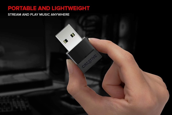 Actual product image Creative BT-W2 USB Bluetooth transceiver
