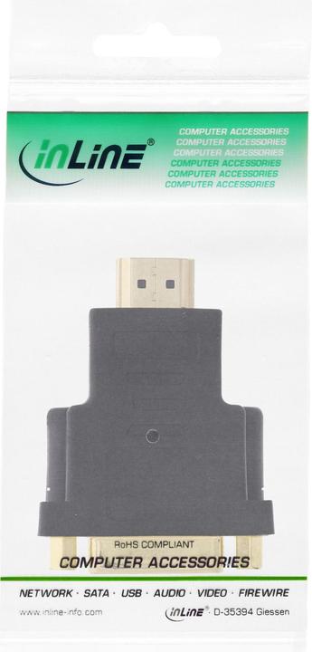 Immagine prodotto InLine HDMI zu (DVI, 5.80 cm)