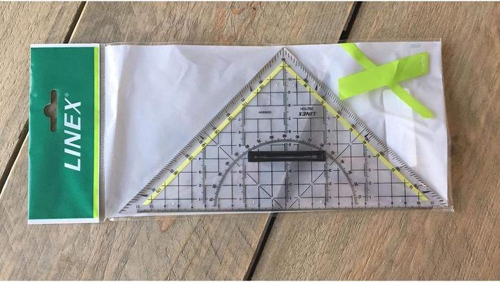 Actual product image Linex Geometry triangle (22.50 cm, Plastic)