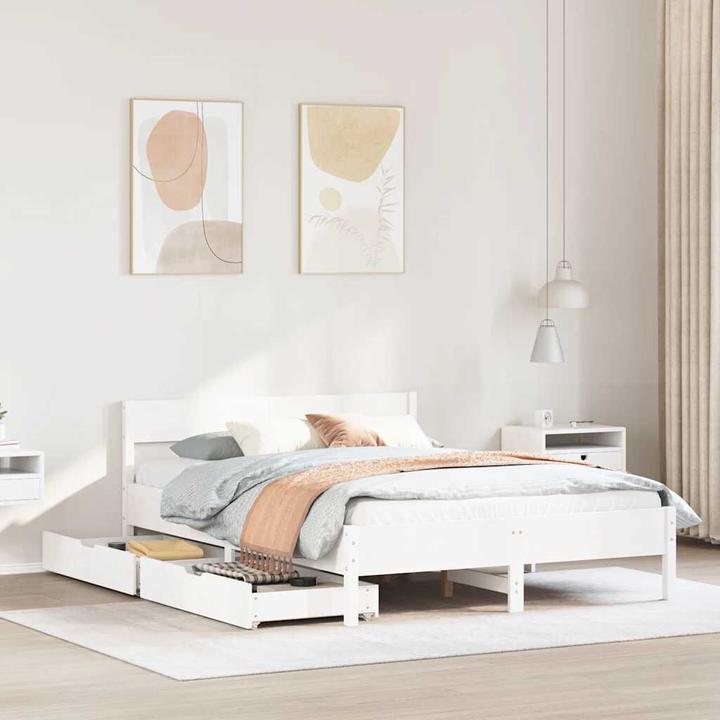 Actual product image VidaXL Bed without mattress (120 x 200 cm)