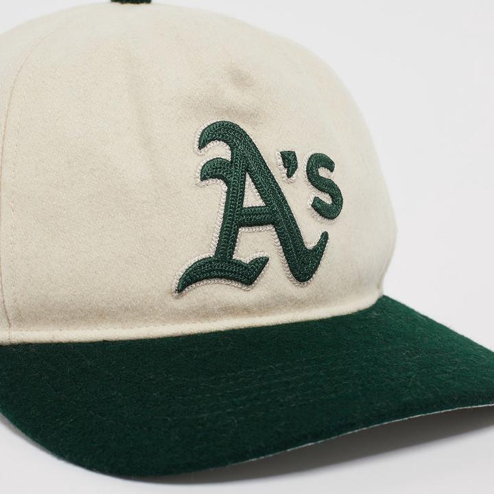 Actual product image 47 Brand Hitch Cap - CHAINSCRIPT Oakland Athletics natural