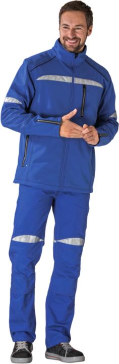 Produktbild Planam Softshelljacke kornblumenblau/schwarz XXL XS (XS)