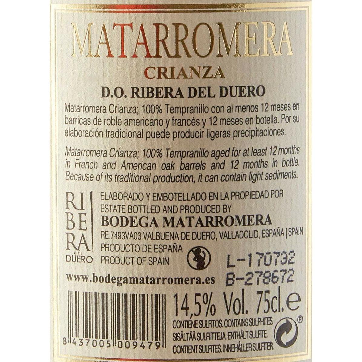 Bodega Matarromera Bodega Crianza - buy at Galaxus