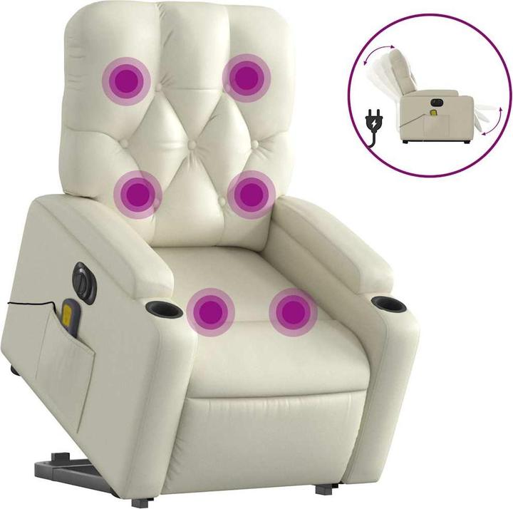 Image du produit vidaXL Massagesessel mit Aufstehhilfe