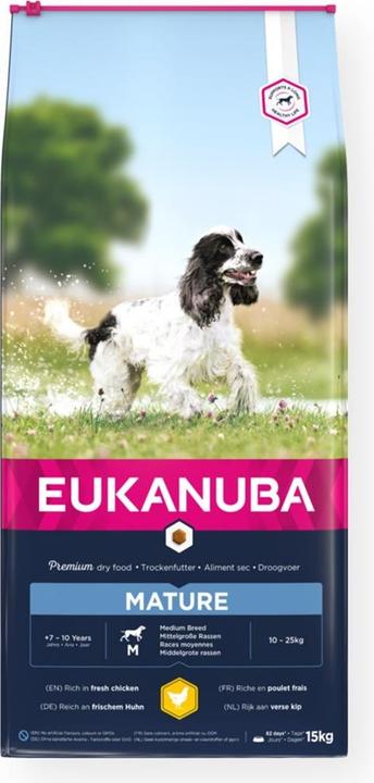 Produktbild Eukanuba Senior Medium Breed (Senior, 1 Stk., 15000 g)