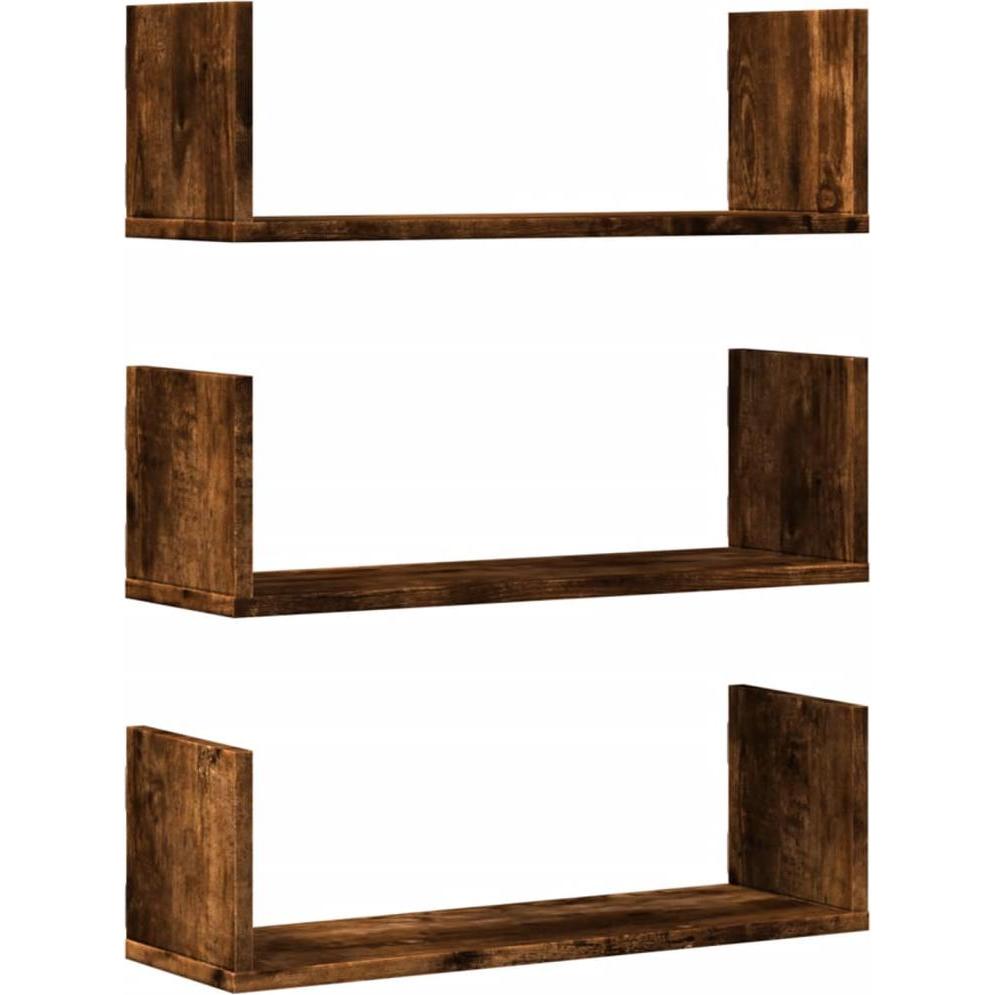 VidaXL, Regal, Wandregale 3 Stk. (58 x 18 x 18 cm)