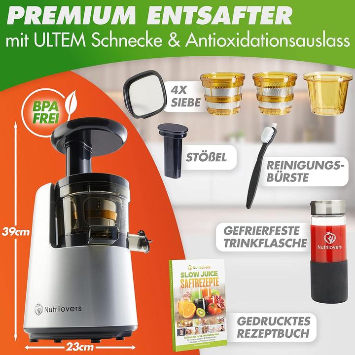 Actual product image Nutrilovers Nutri-Press No. 1
