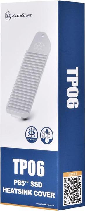 Immagine prodotto Silverstone SST-TP06 - Radiatore per SSD M.2 in alluminio PS5