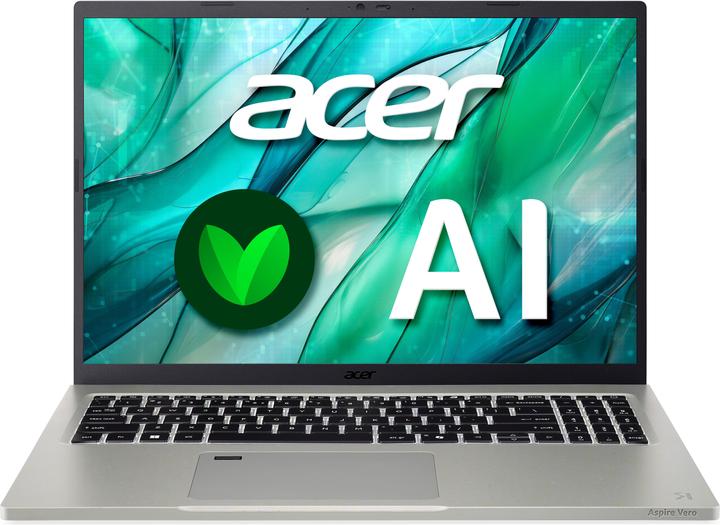 Image du produit Acer Aspire Vero 16 (16", Intel Core i5-1335U, 16 Go, 512 Go, DE)