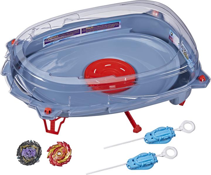 Actual product image Hasbro Beyblade Burst Surge Speedstorm Motor Strike Battle Set