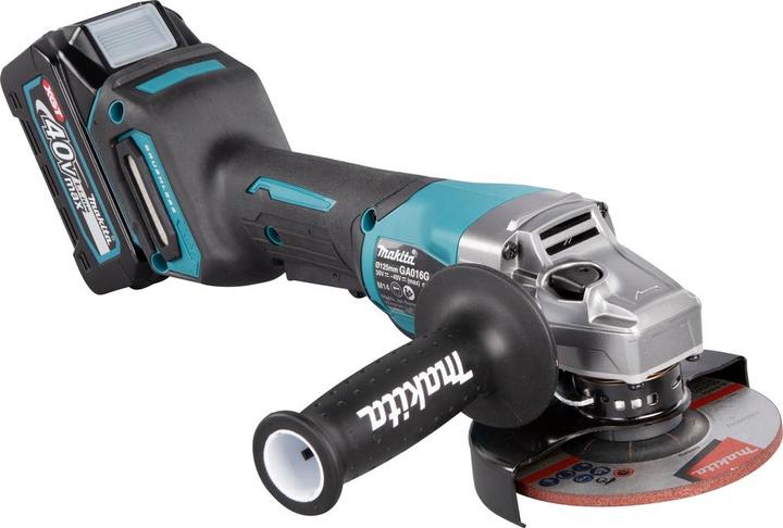 Actual product image Makita 40V Battery angle grinder GA016GM201 (125 mm)