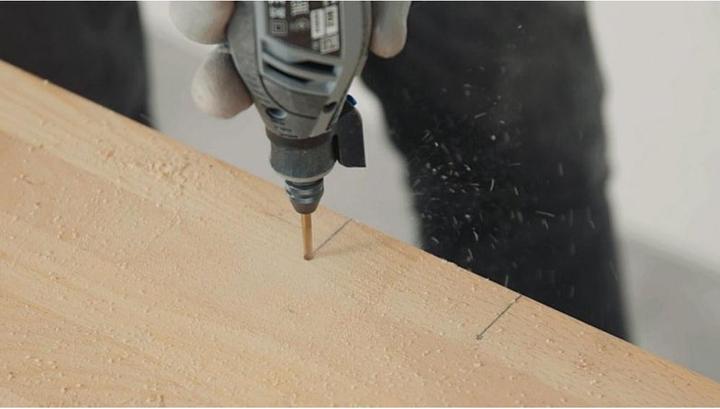 Immagine prodotto Dremel Set di punte per legno Ø 3.0 / 4.0 / 5.0 / 6.0 mm (4 pezzi) (3, 4, 5 e 6 mm)