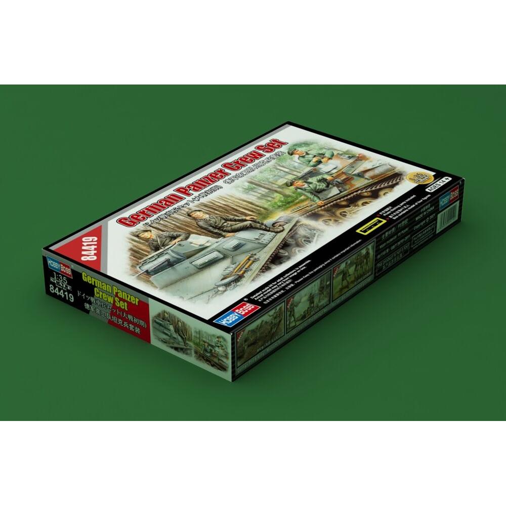 Hobby Boss German Panzer Crew Set