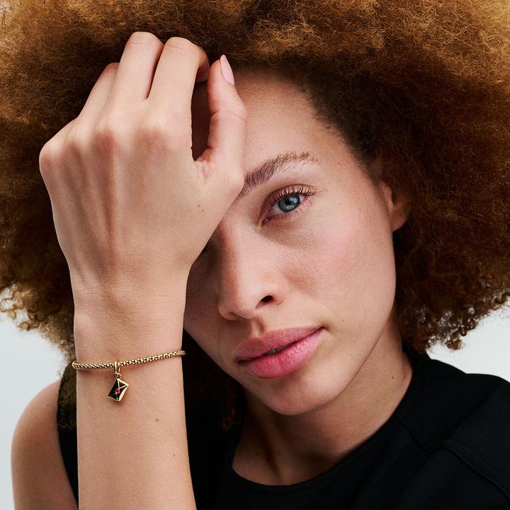 Image du produit Pandora Lettre d'amour (Métal doré jaune)