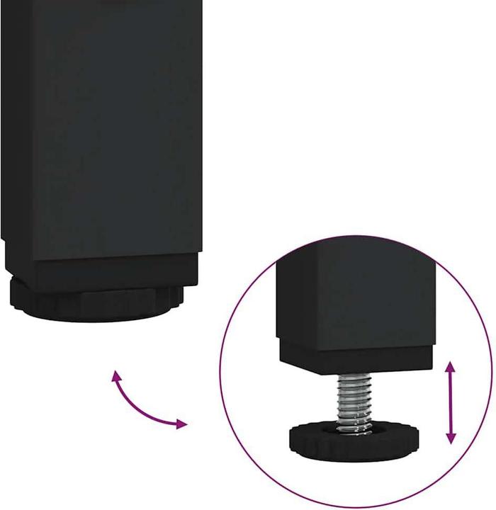 Actual product image vidaXL Vanity unit -Optics (60 x 30 x 60 cm)