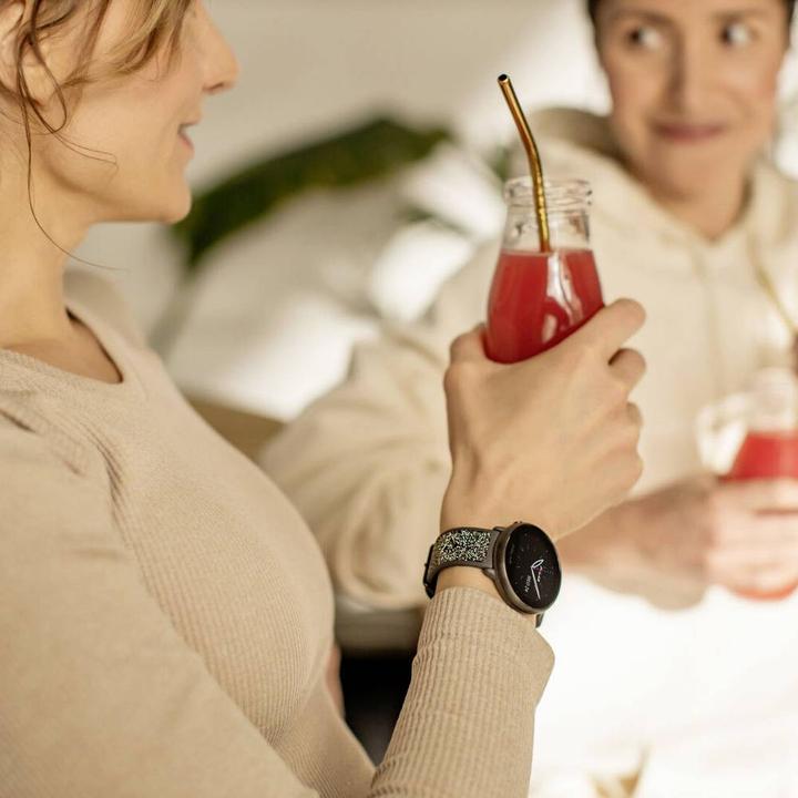 Produktbild Polar 91085642 Ersatzarmband Kleidergrösse=S Grau (18 mm, Gummi)