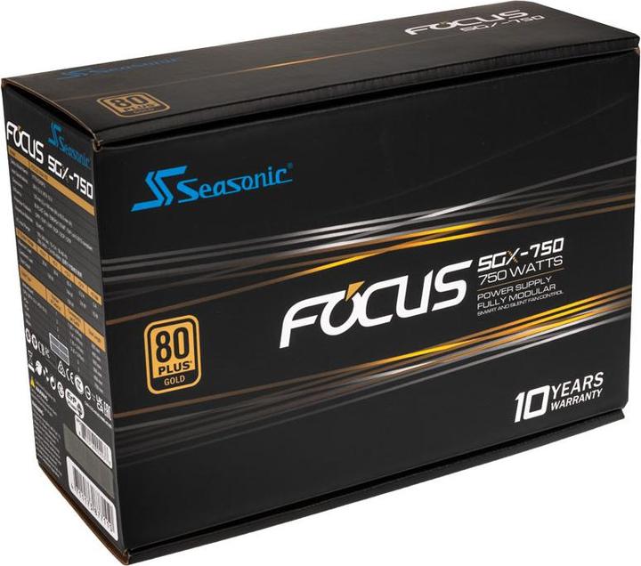 Actual product image Seasonic Focus SGX (750 W)
