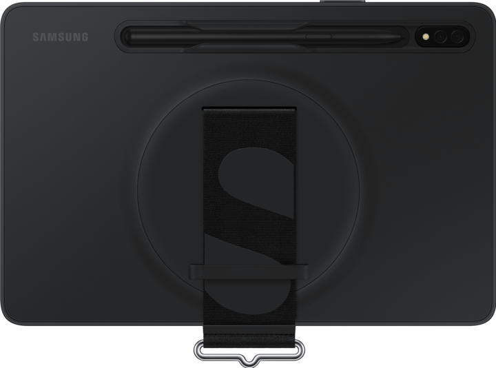 Actual product image Samsung Tab S8 Strap Cover black (Galaxy Tab S8)