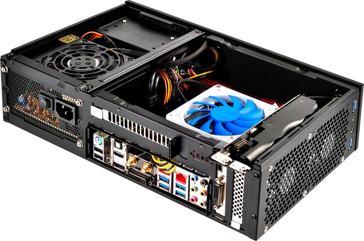 Actual product image Silverstone Sst-Ml09b (Mini-ITX)
