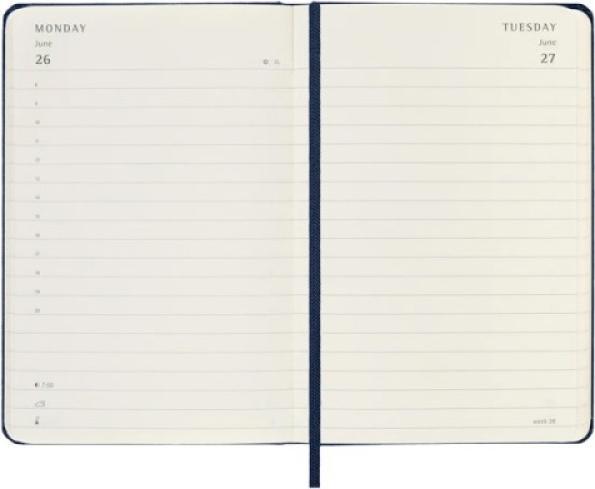 Productafbeelding Moleskine Tageskalender (A6, Pocket, Engels)