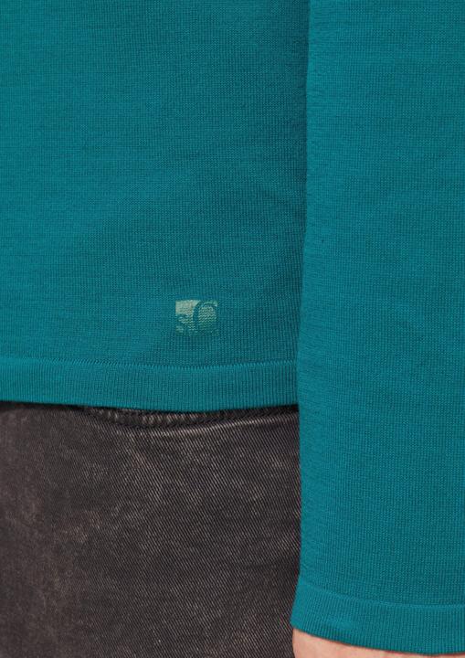 Produktbild S.Oliver Strickpullover Feinstrickpullover mit Raglanärmeln (S)