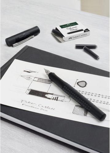 Produktbild Faber-Castell Standardtintenpatronen (Füllertinte, Schwarz)
