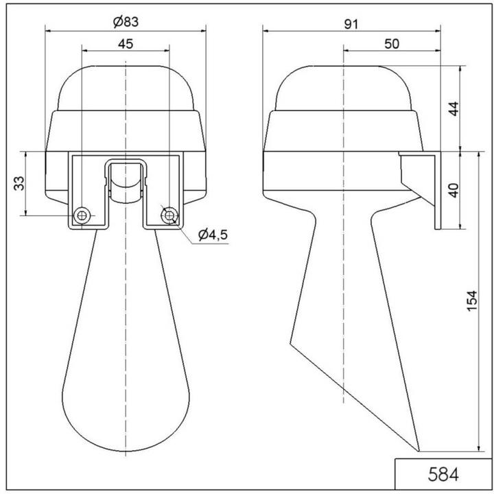 Produktbild Werma Hupe 584