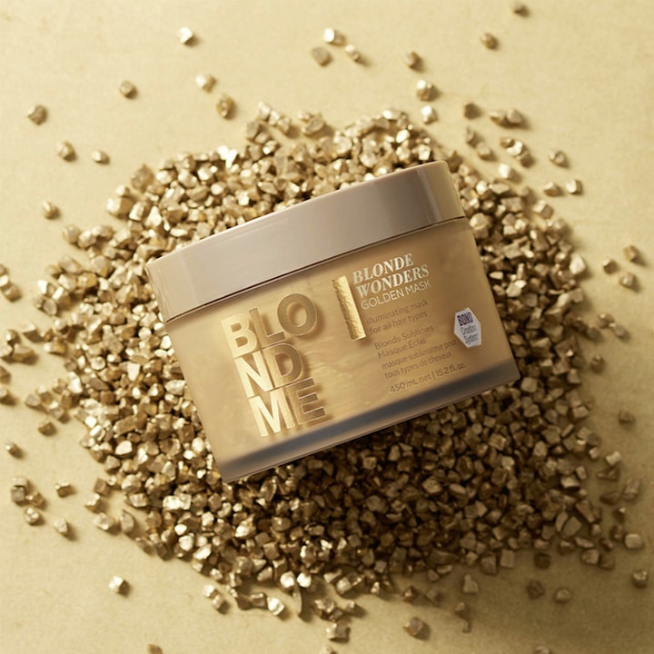Produktbild Schwarzkopf Blondme - Blonde Wonders Golden Mask (450 ml)