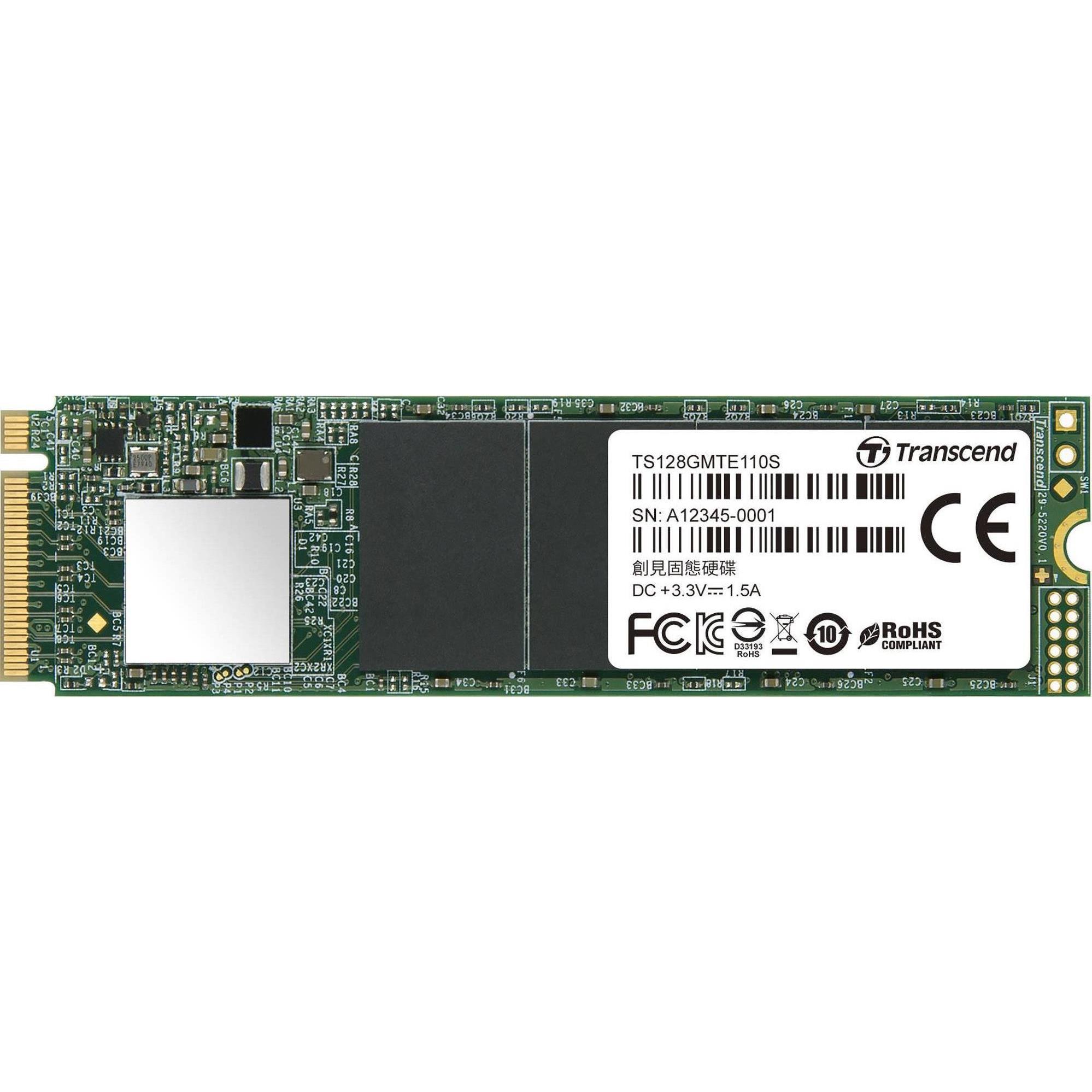 Transcend 110S (128 GB, M.2 2280), SSD