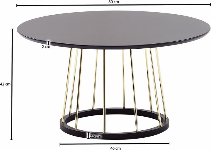 Productafbeelding Wohnling Anke (80 x 80 x 42 cm)