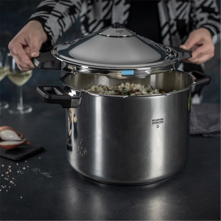 Actual product image Kuhn Rikon Duromatic Hotel (28 cm, Steam cooker, Stainless steel)