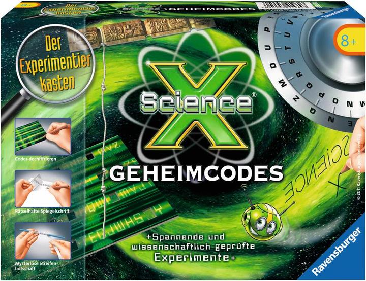 Actual product image Ravensburger ScienceX secret codes
