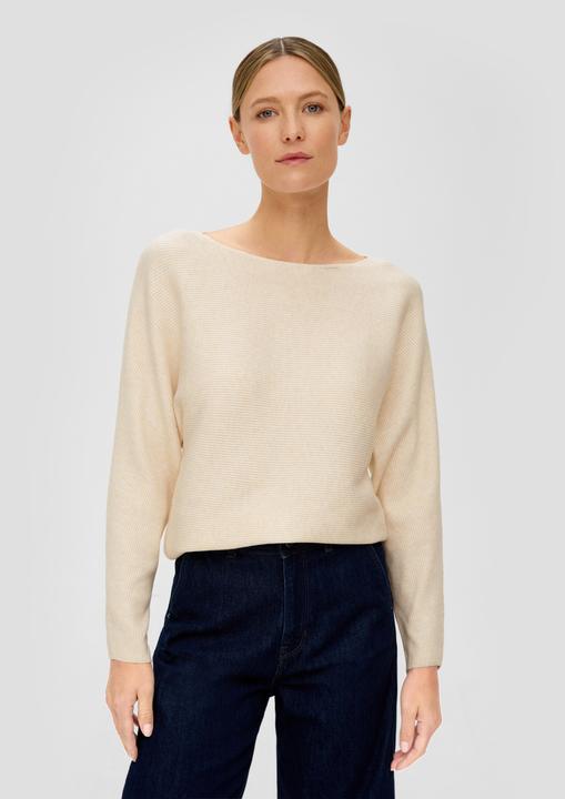 Image du produit S.Oliver Strickpullover Strickpullover mit Fledermausarm (48)