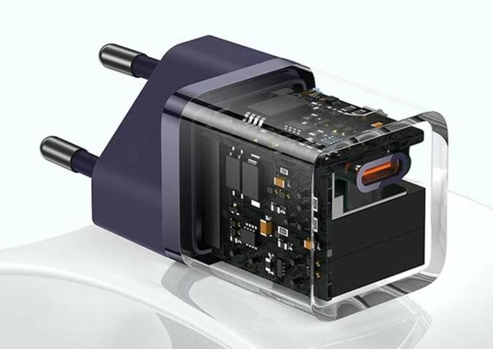 Produktbild Baseus Mini wall charger GaN5 30W (purple) (30 W, 1 Port)