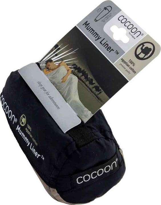 Image du produit Cocoon MummyLiner Inlet Egyptian Cotton (241 cm)