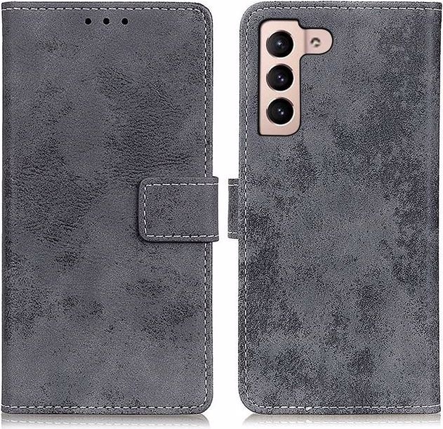 Produktbild MU Style Vintage Leder Bookcover Series (Samsung Galaxy S22+)