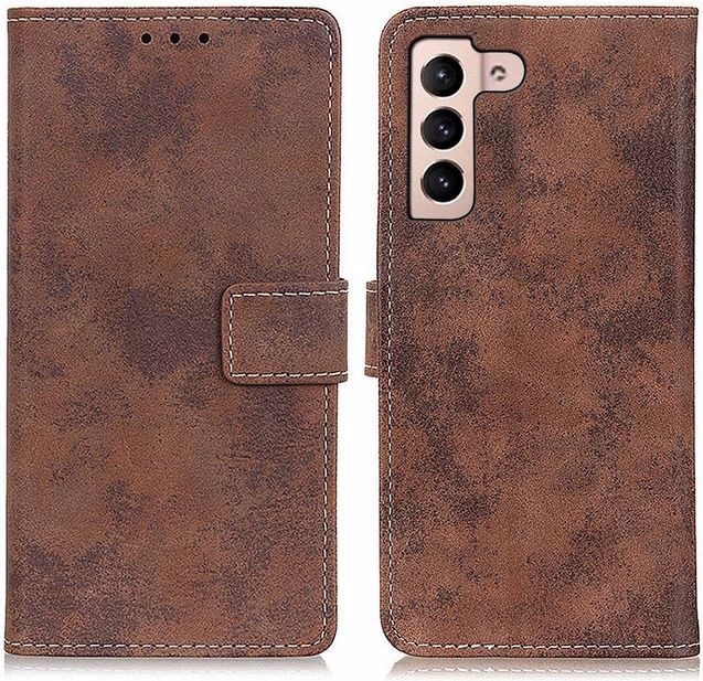Produktbild MU Style Vintage Leder Bookcover Series (Samsung Galaxy S22+)