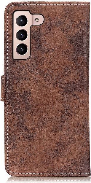 Produktbild MU Style Vintage Leder Bookcover Series (Samsung Galaxy S22+)