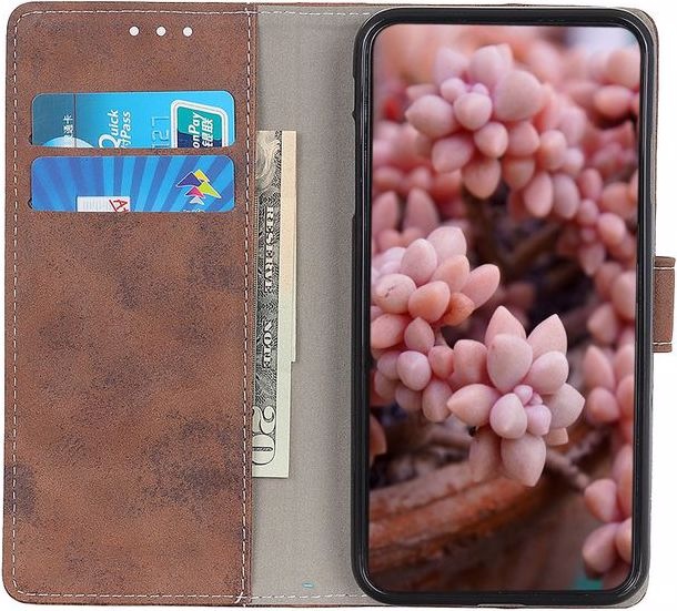 Produktbild MU Style Vintage Leder Bookcover Series (Samsung Galaxy S22+)