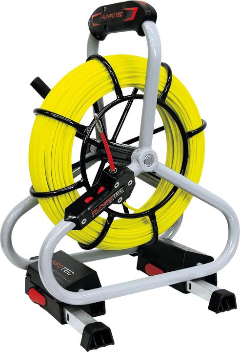 Image du produit Runpotec RUNPO 10057 Profi-Set Tige en fibre de verre Ø4,5mm 50m Aide au tirage de câble pour tube Ø30 (50 m)