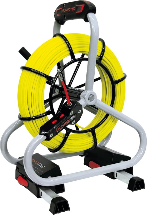 Produktbild Runpotec RUNPO 10057 Profi-Set Glasfaserstab Ã4,5mm 50m Kabeleinziehhilfe f.Rohr Ã30 (50 m)