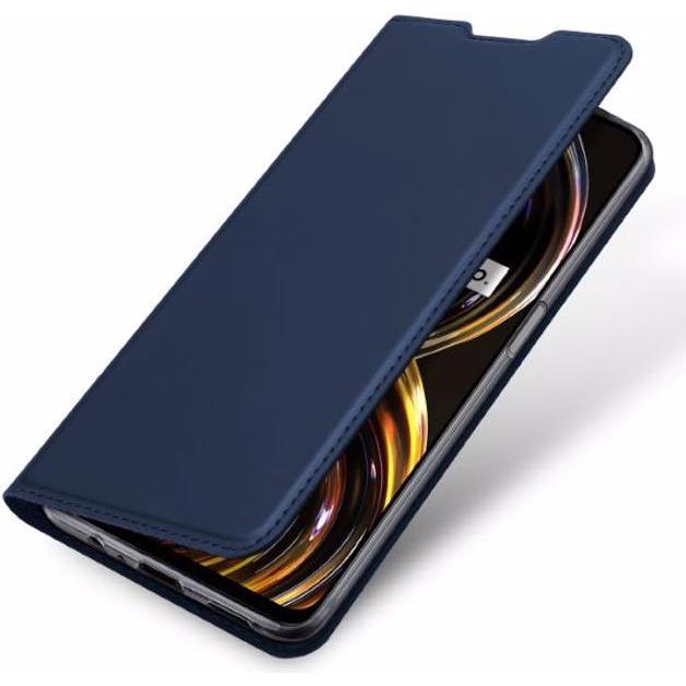 Thumbnail - Dux Ducis Skin Pro Series Bookcover (Realme 8i), Smartphone Hülle, Blau