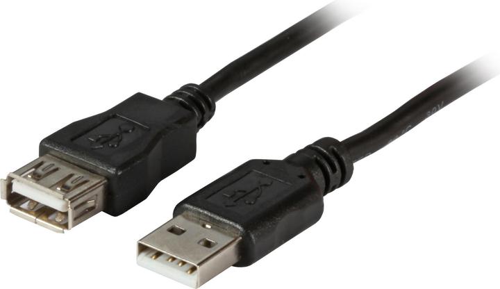 Actual product image EFB Elektronik USB2.0 extension cable A-A St-Bu 5.0m grey, Enhanced (5 m, USB 2.0)