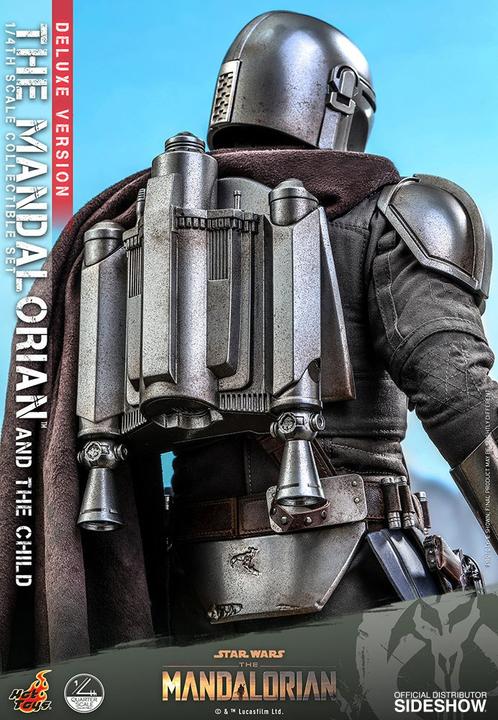 Produktbild Hot Toys Star Wars – The Mandalorian “The Mandalorian & The Child” Deluxe 1/4 Actionfiguren