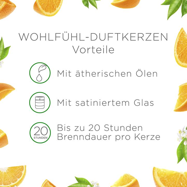 Produktbild Air Wick Wohlfühl-Duftkerze Citrus (105 g)