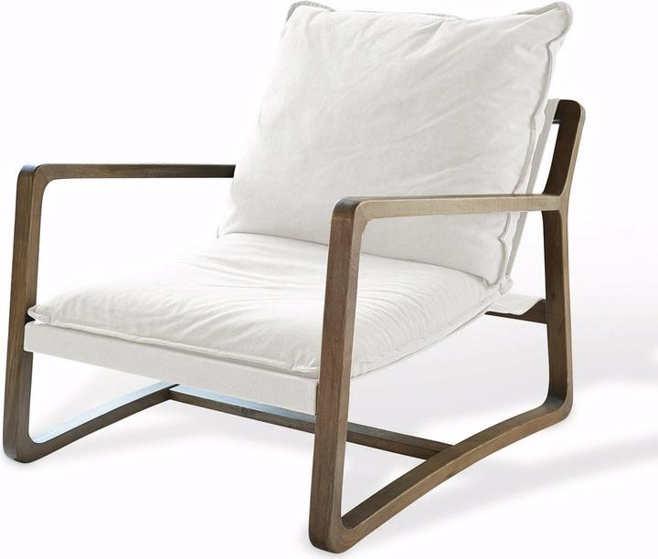 Produktbild Loberon Sessel Jowna creme/braun