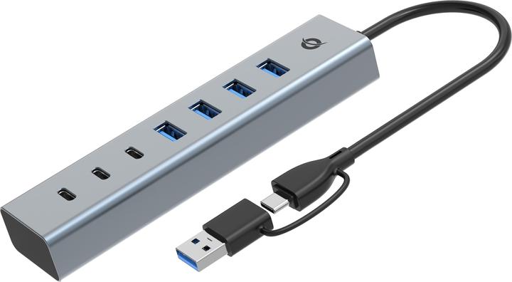Produktbild Conceptronic HUBBIES20G (USB-C, 7 Ports)