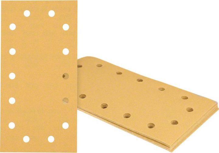 Produktbild Bosch Professional Zubehör EXPERT C470 Schleifpapier-Set, 80 x 133 mm, G 60/120/180, 10 Stück (120, 180, 60)